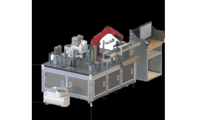 雙機器人視覺裝配實訓平臺